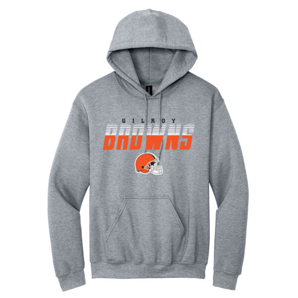 Gilroy Browns Sport Wick Fleece Hooded Pullover  Thumbnail