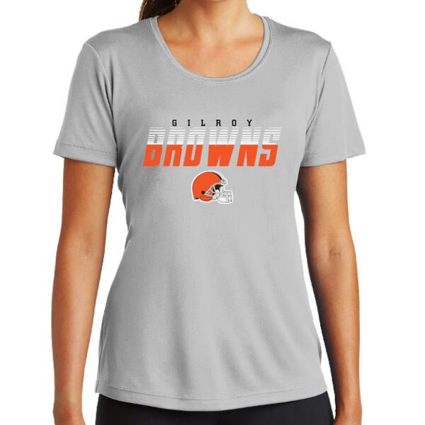 Gilroy Browns Ladies PosiCharge Competitor Tee Thumbnail